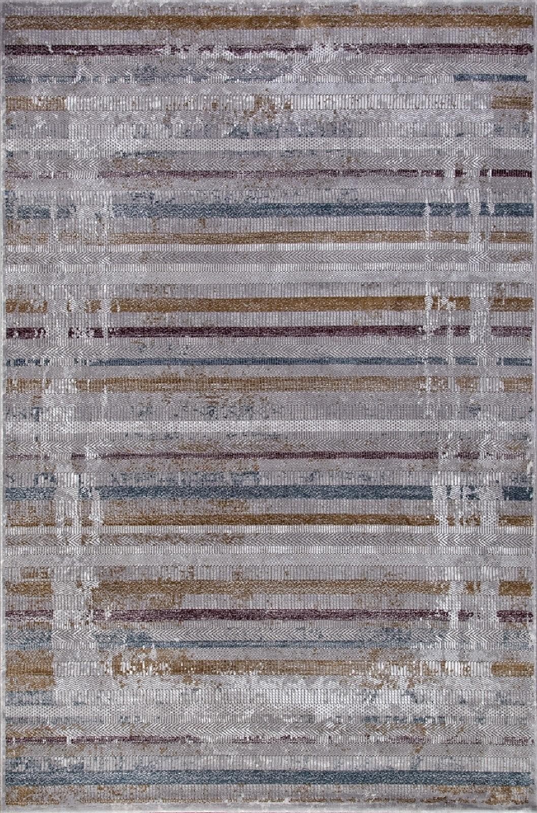 Ковер KARMEN HALI QUANTUM 03003G GREY / GREY 1.95x4м