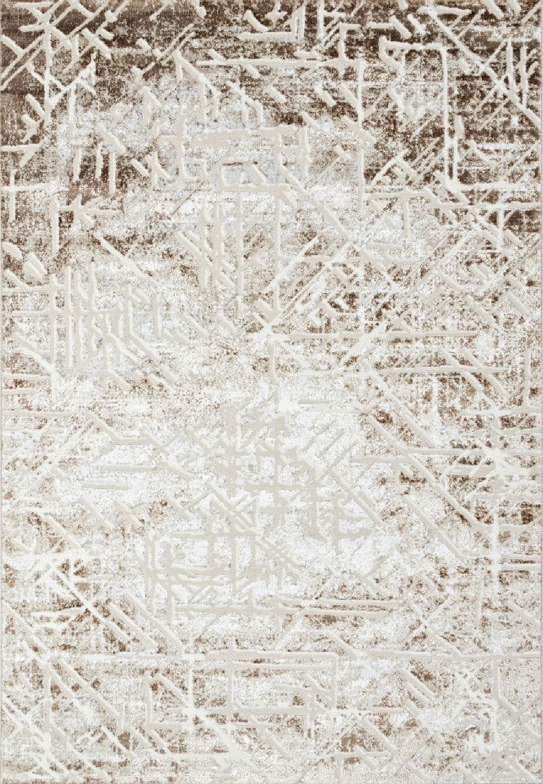 Ковер MERINOS ANTEP O1704 665 CREAM / VIZON 0.8x1.5м