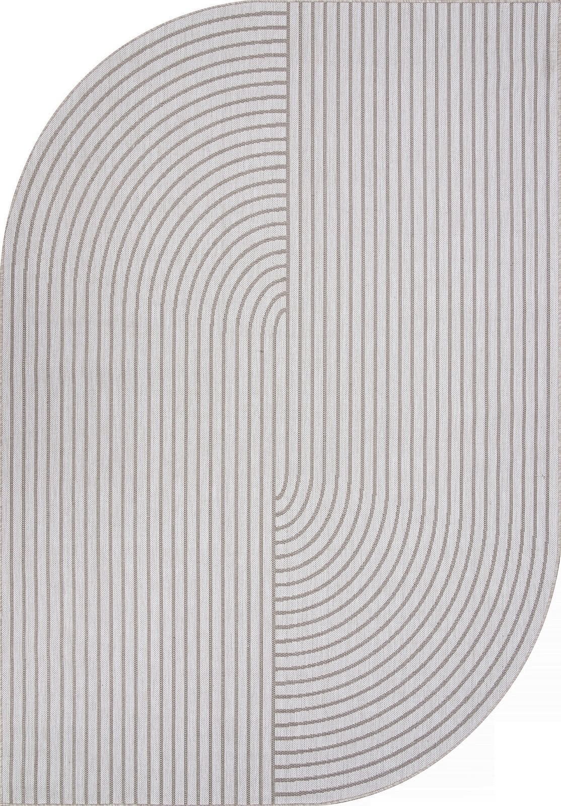 Ковер Ковер Современный MERINOS KAIR S149 CREAM-BEIGE Фигурная 0.8x1.5м