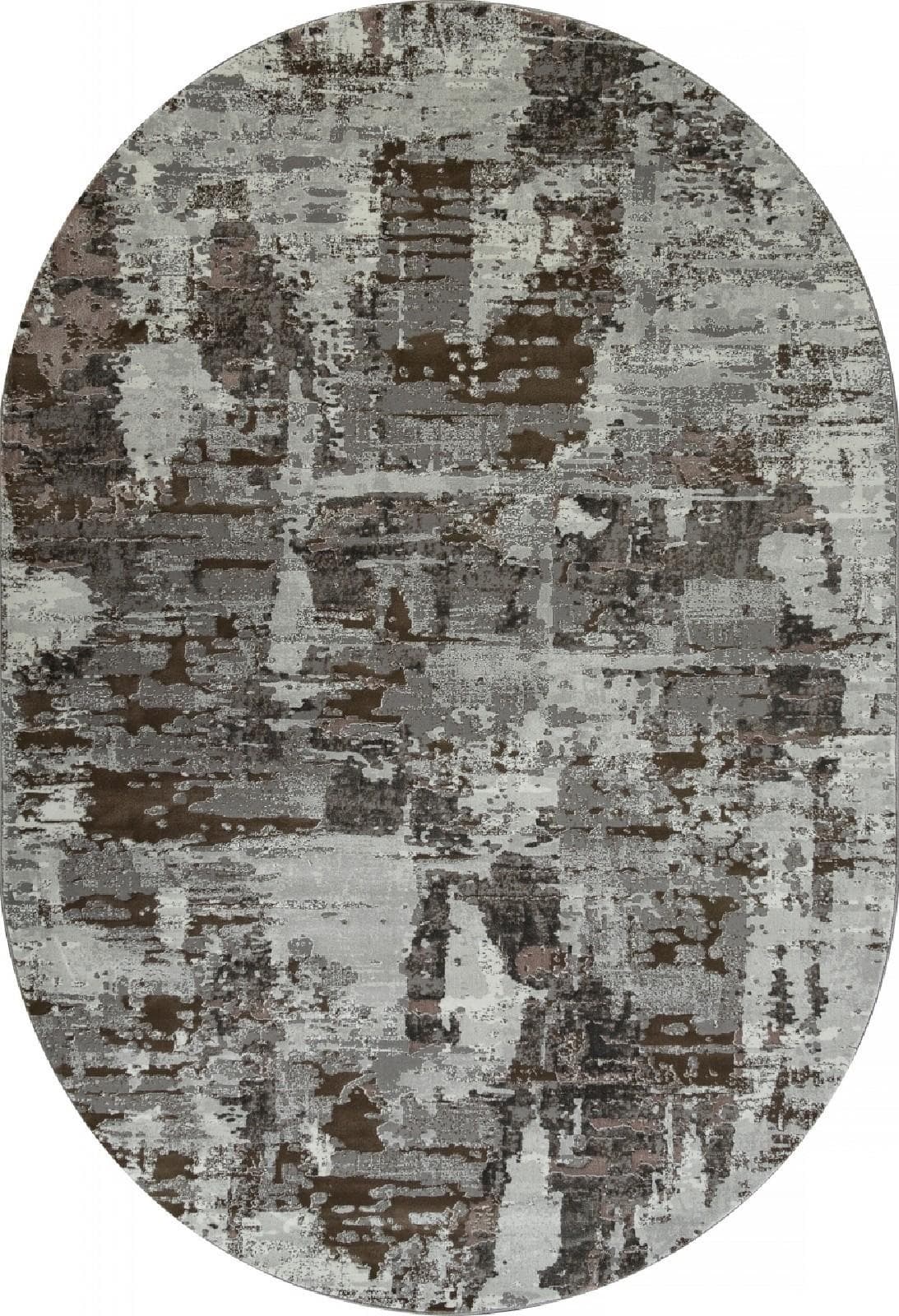 Ковер MERINOS GRAFF F238 GRAY-BEIGE Овал Овал 2x2.9м