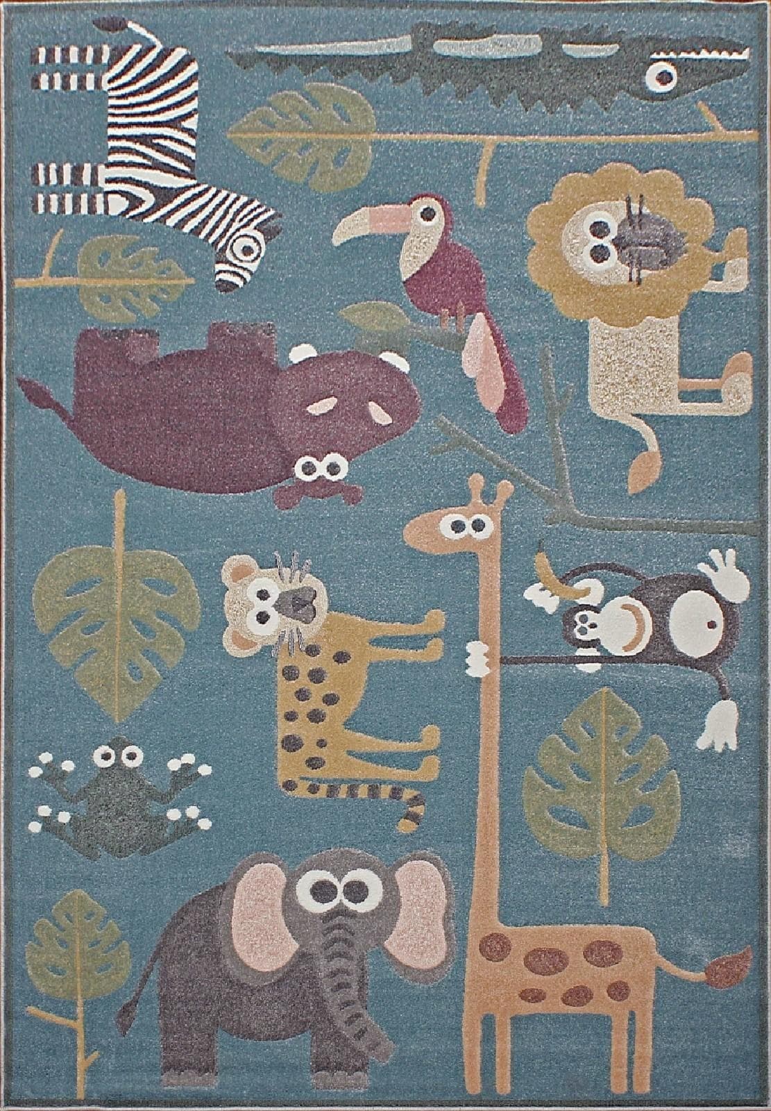 Ковер MERINOS SOFIT C043 LIGHT BLUE 1.2x1.8м