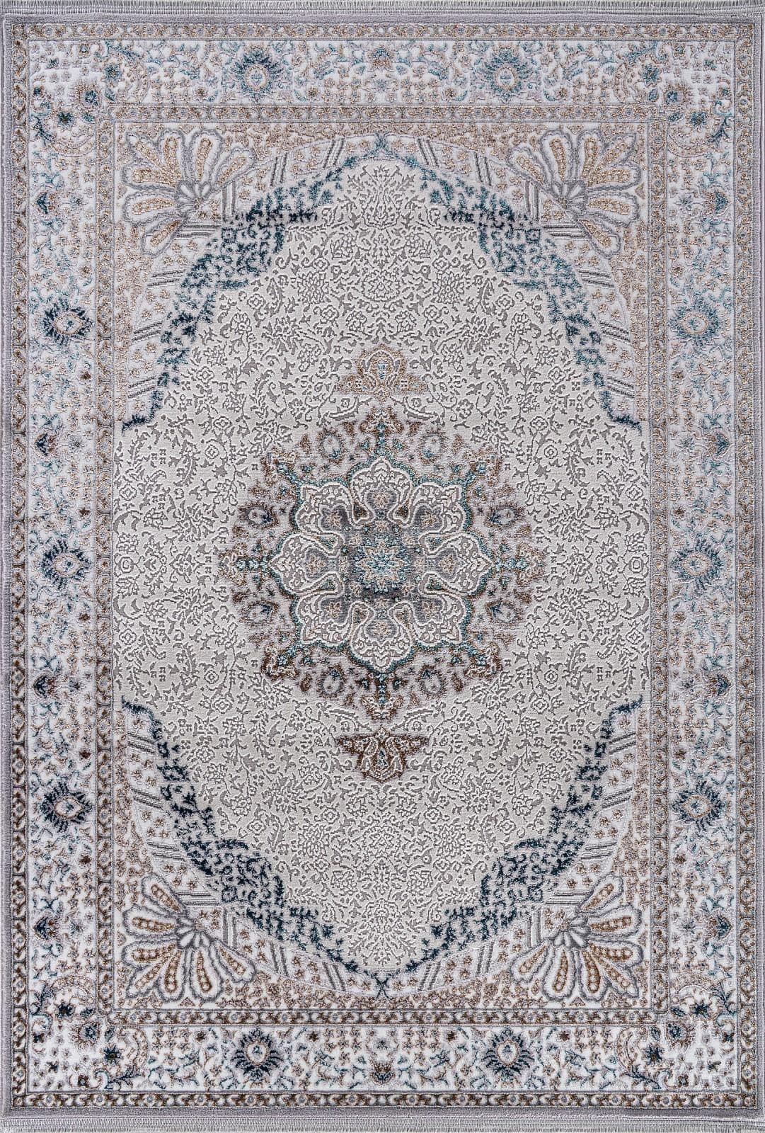 Ковер Ковер MERINOS HALIF F637 GREEN-BLUE 0.8x1.5м