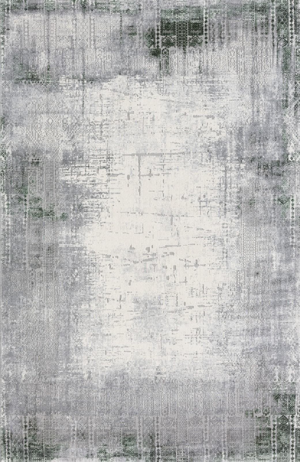 Ковер KARMEN HALI NENSI GL019Y GREY / GREY 0.78x1.5м