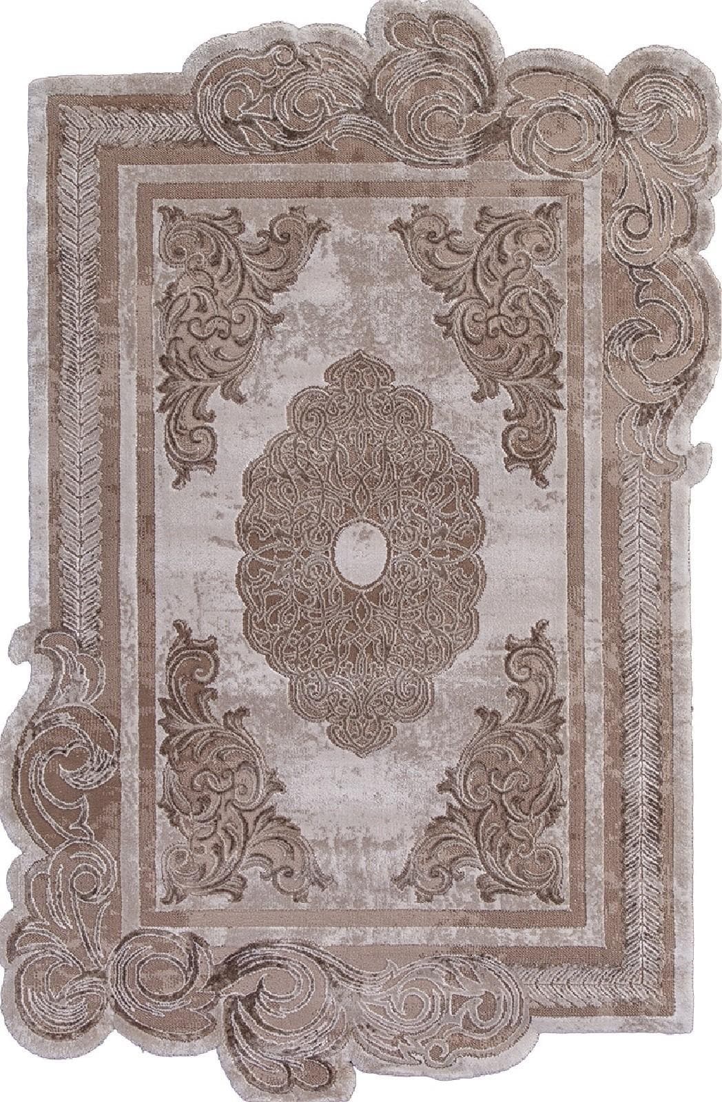 Ковер KARMEN HALI SAFIR 00856A BROWN / BROWN 0.78x1.5м