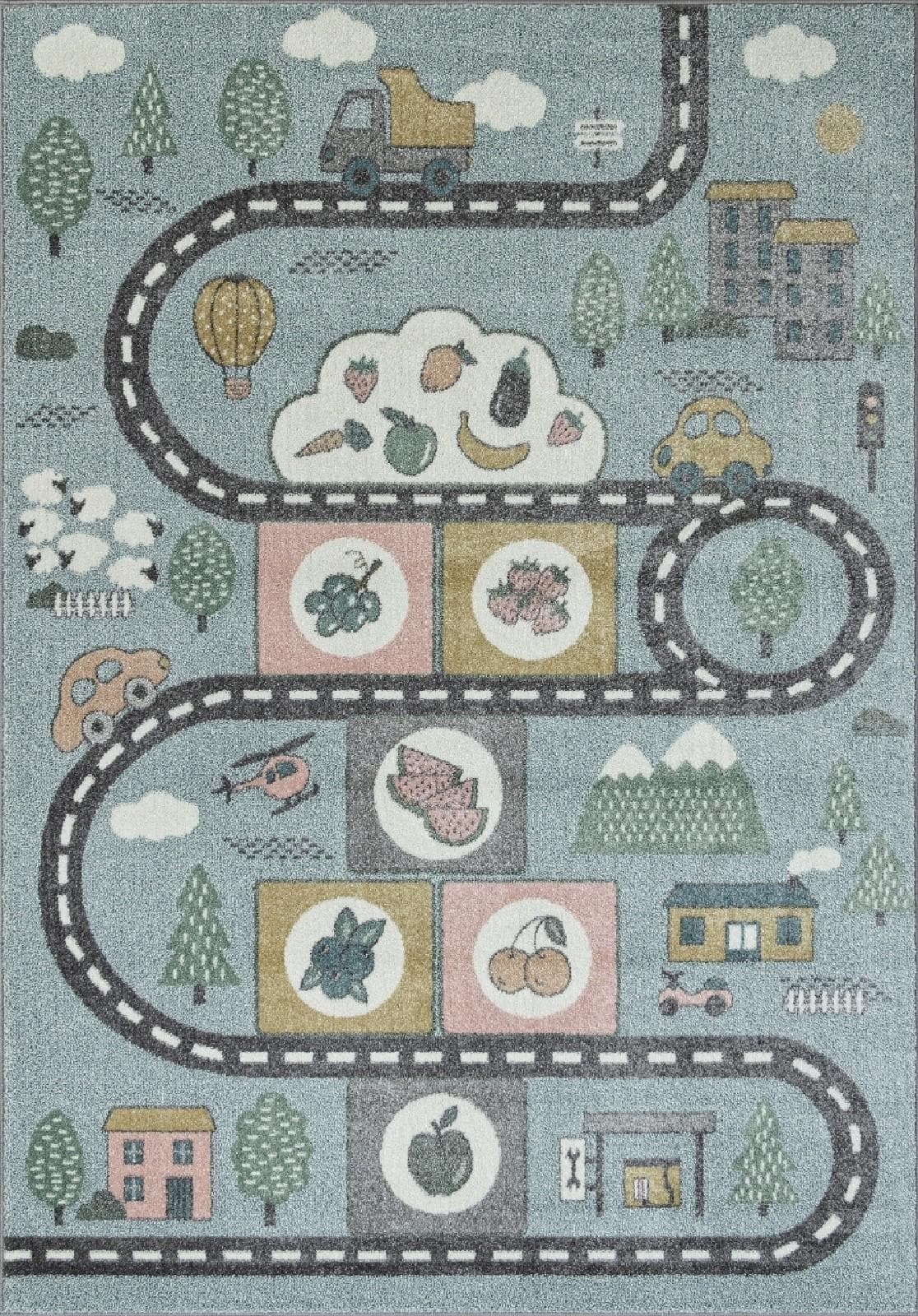 Ковер MERINOS SOFIT C214 MULTICOLOR 0.8x1.5м