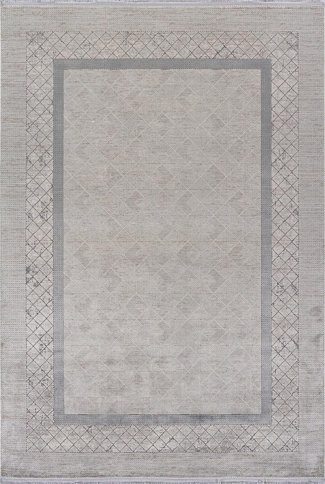 Ковер Ковер VALENTIS EMPEROS OLIMPOS A810AF L.GREY / GREY 0.8x1.5м