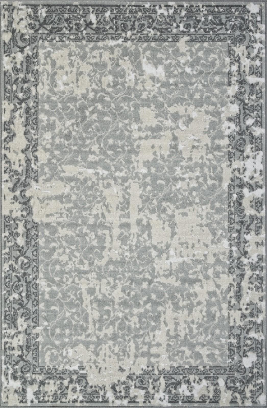 Ковер Ковер Современный MERINOS CUBA F268 BLUE 0.8x1.5м