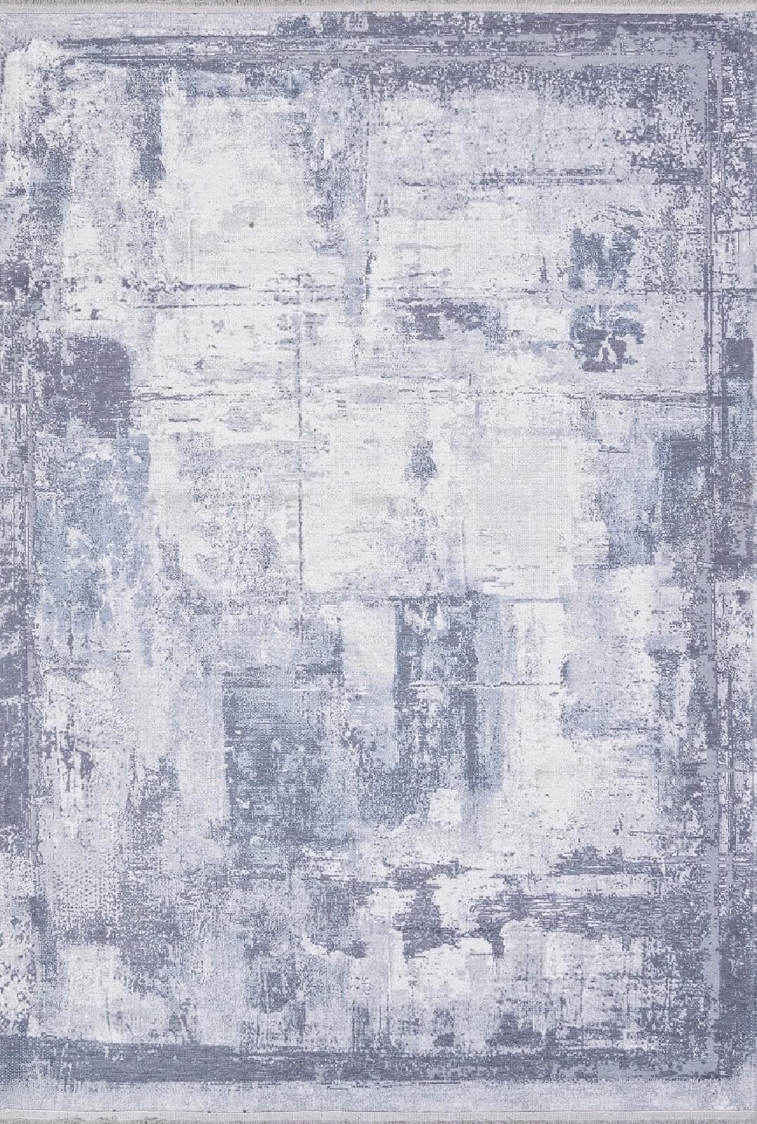 Ковер ALPIN LOTUS AB074A GREY / BLUE 0.8x1.5м