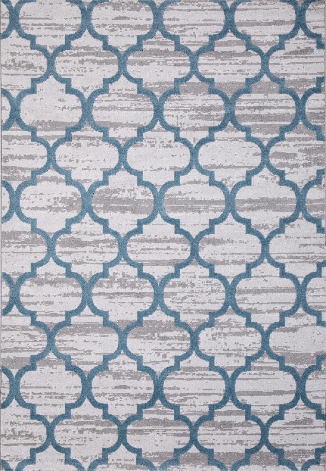 Ковер ARDA Valentino M012A D.GREY SHRINK / L.BLUE HEATSET 3x4м