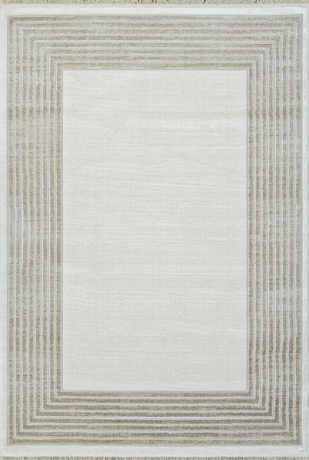 Ковер DURKAR RUBI 26428A CREAM / CREAM 0.8x1.5м