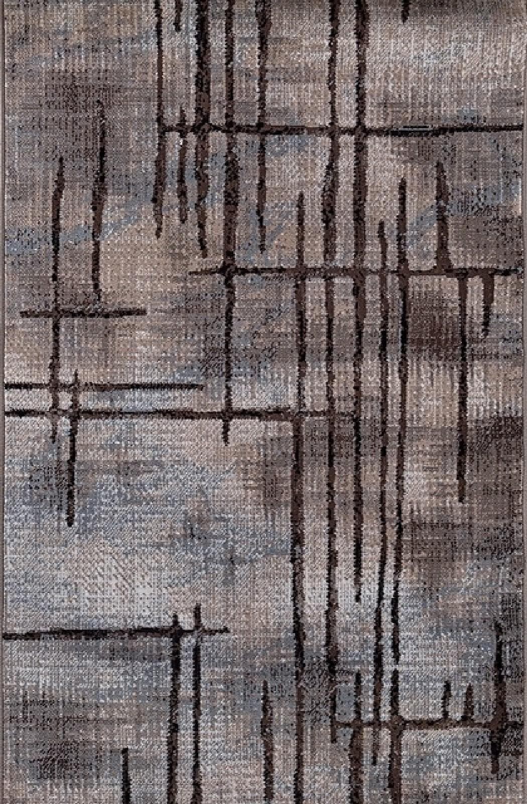 Дорожка MERINOS SIERRA D717 BEIGE-BLUE 2 3м