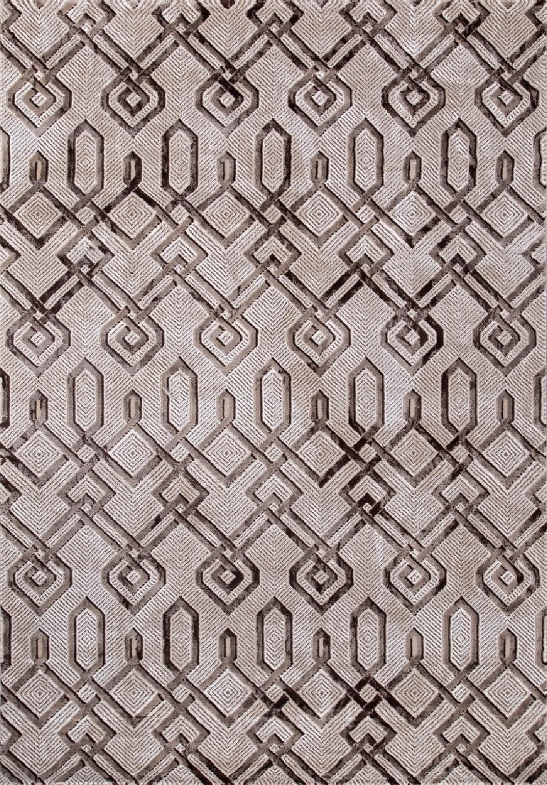 Ковер KARMEN HALI ARMINA 04049B DARK BROWN 3x5м