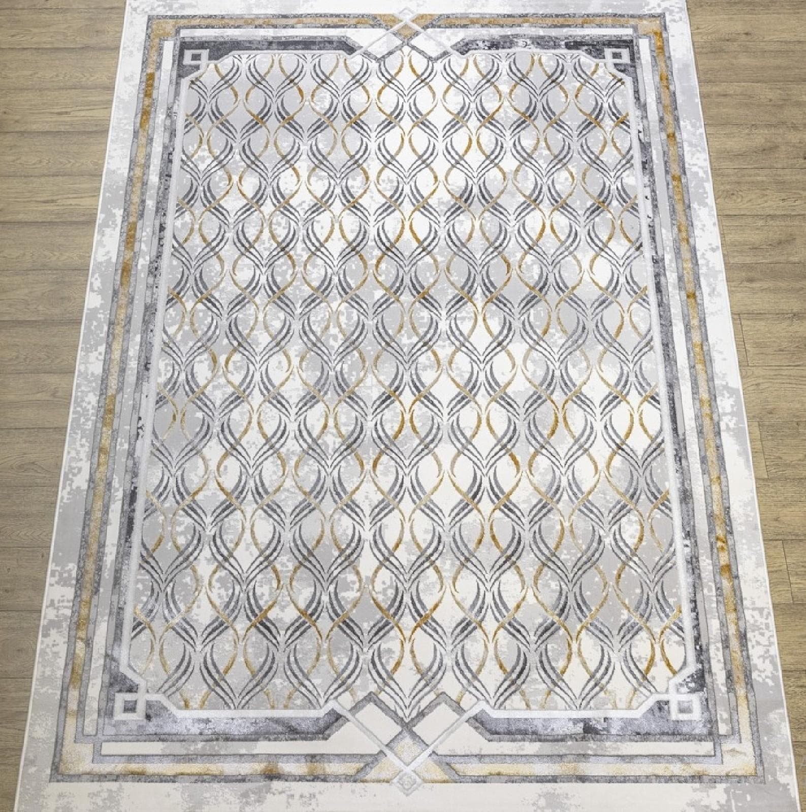 Ковер Турция Rich KN52B SHRNIK CREAM 1.5x2.2м