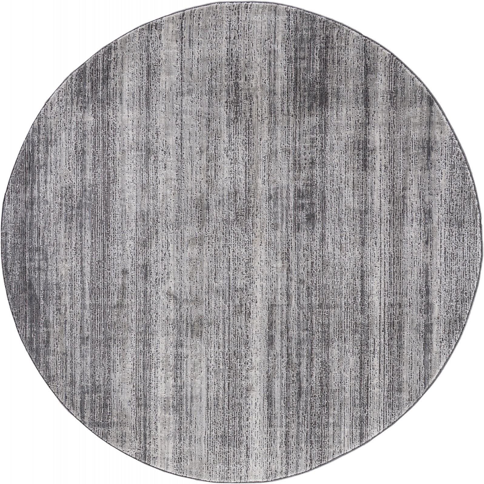 Ковер Ковер Современный KARMEN HALI ARMINA 04077G GREY / GREY Круг 1.6x1.6м