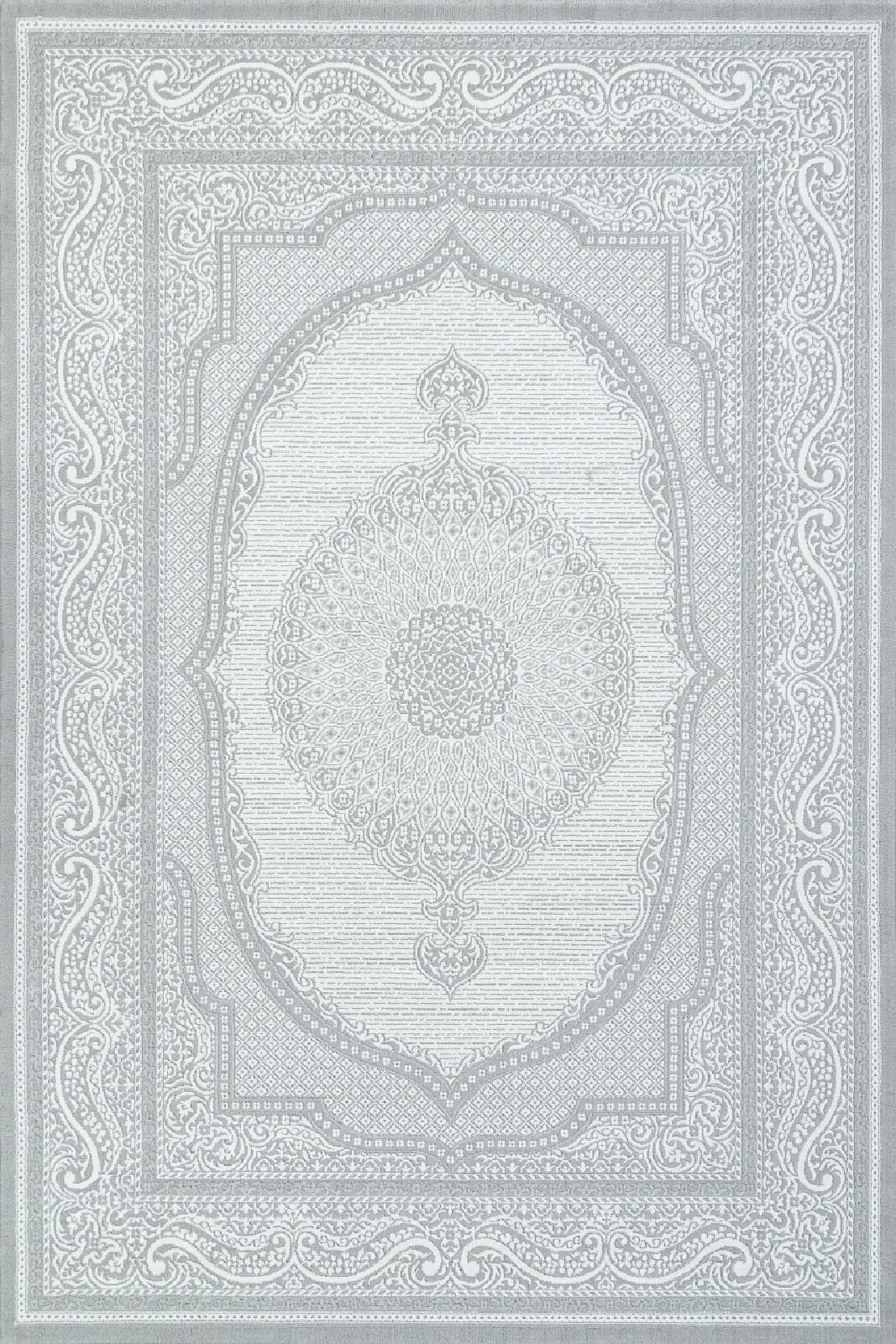 Ковер VALENTIS SIROCCO E364AP GREY / WHITE 0.8x1.5м