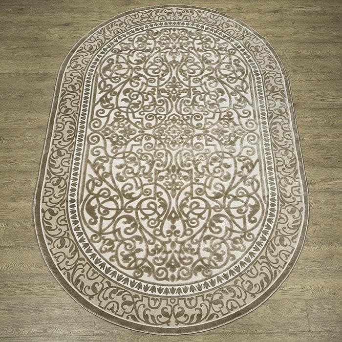 Ковер БелКа Шенилл 27512 23888 овал Овал 0.8x1.5м