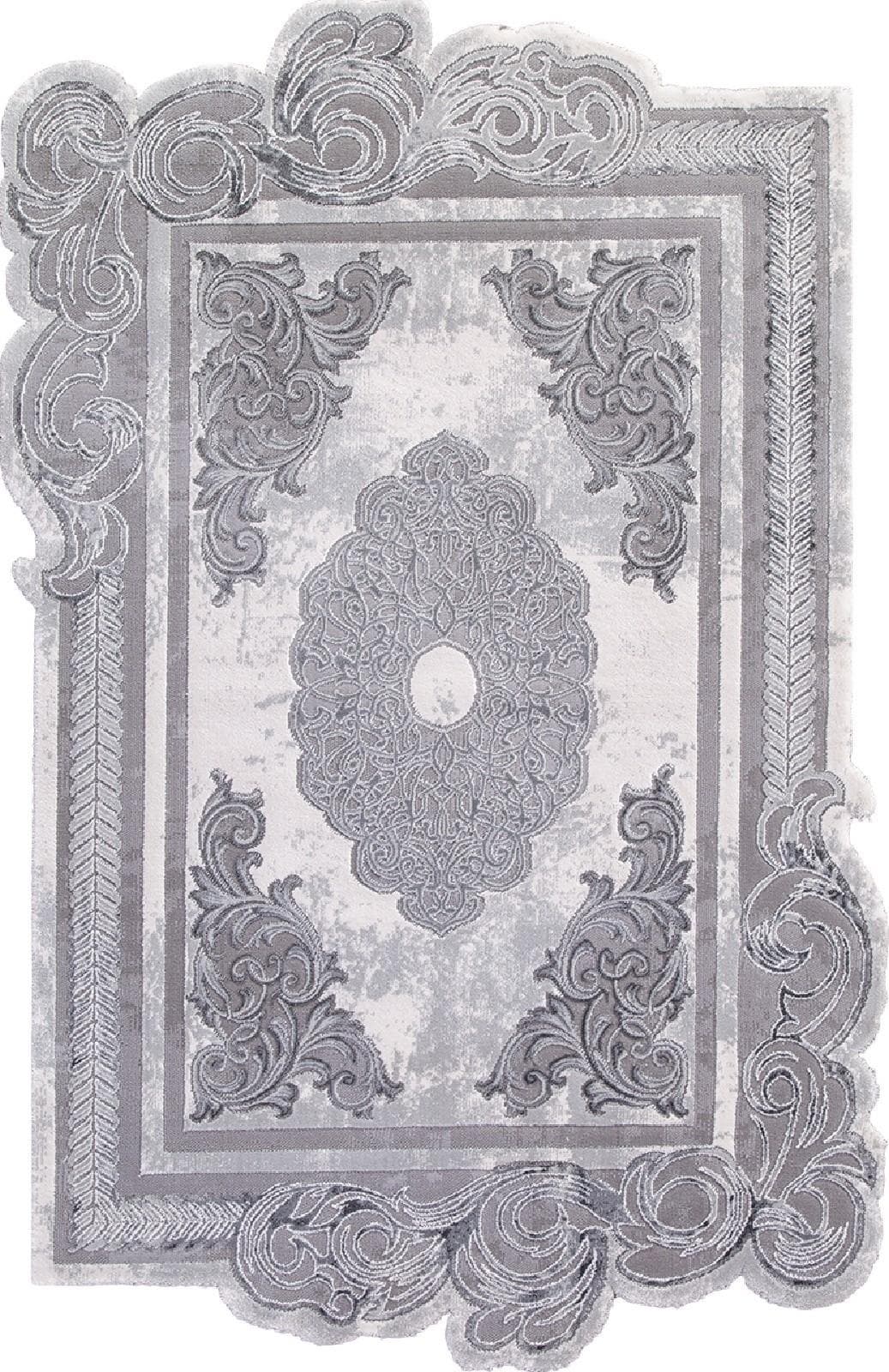 Ковер KARMEN HALI SAFIR 00856G GREY / GREY 0.78x1.5м