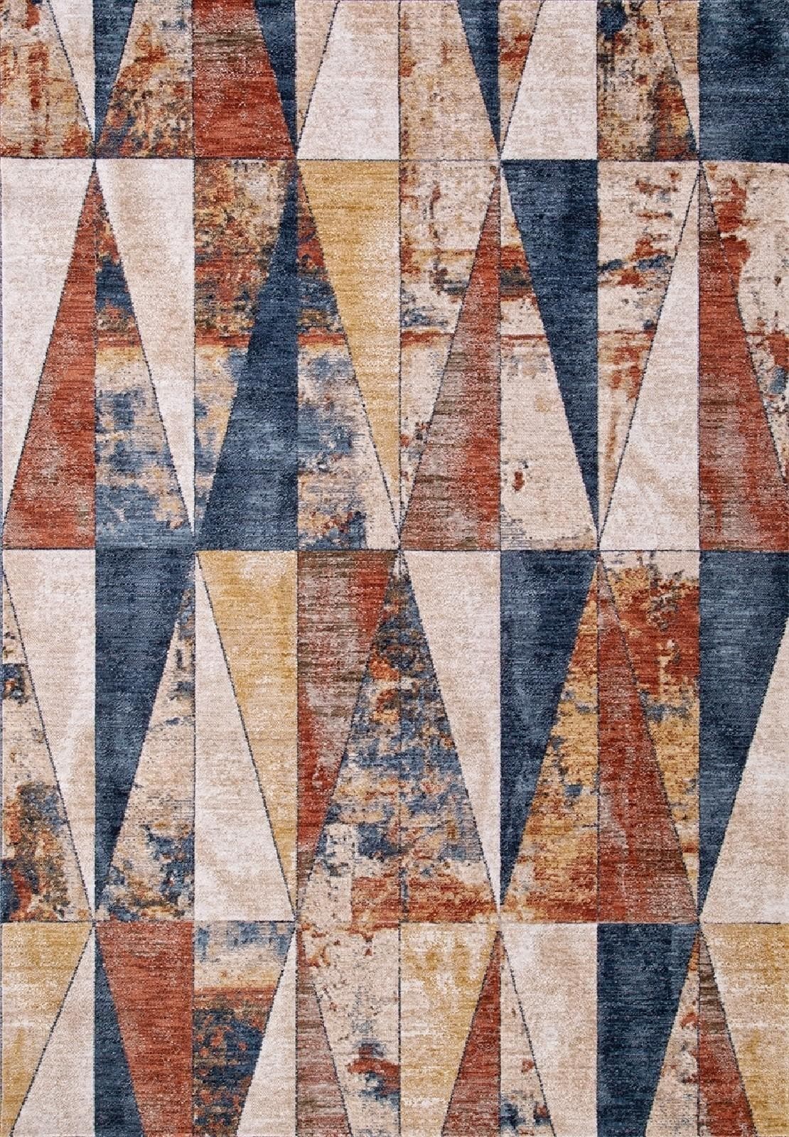 Ковер ALGAN ZEUS B3526A VANILLA / GREEN 0.8x1.5м