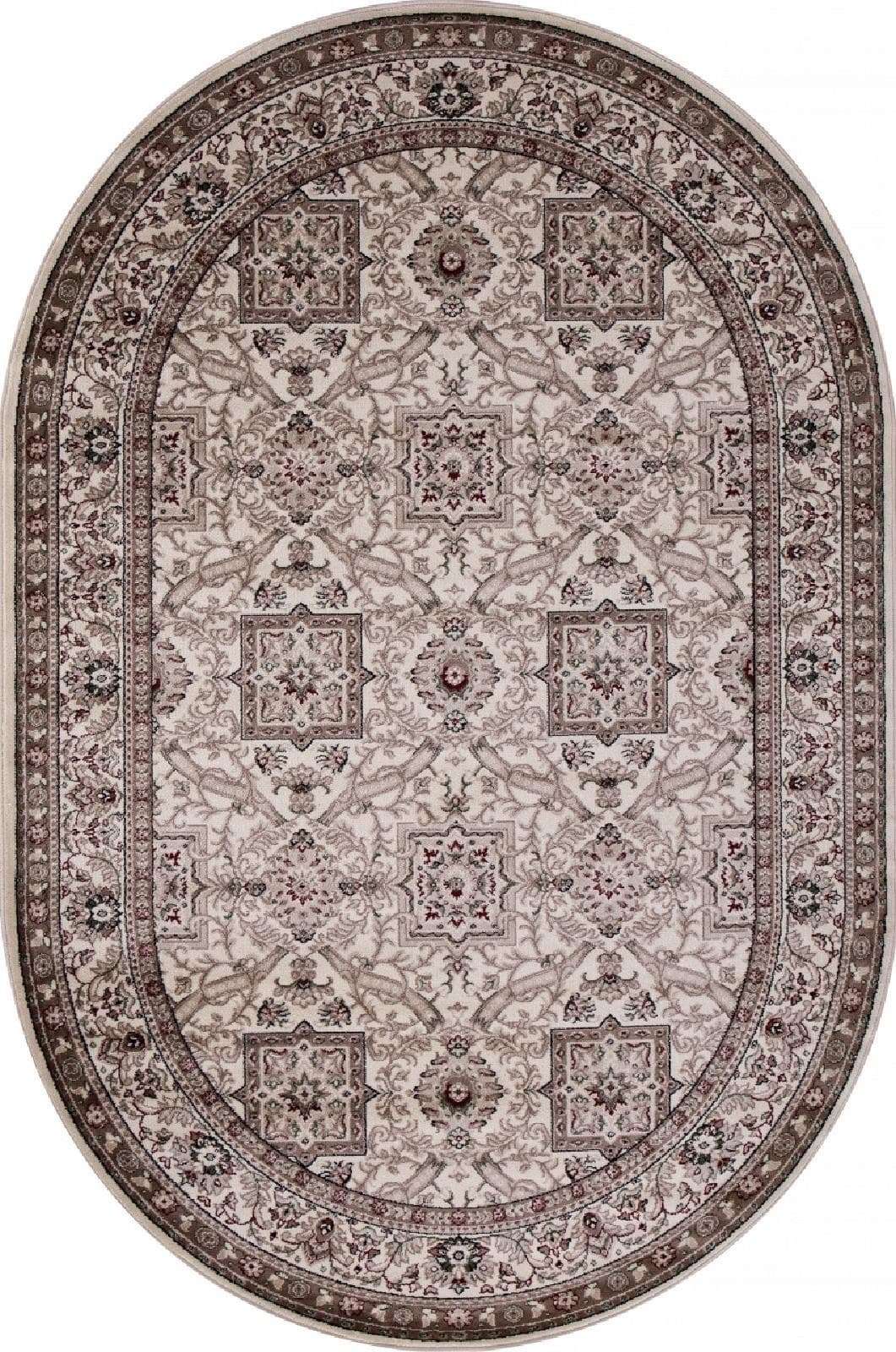 Ковер MERINOS COLIZEY D868 CREAM Овал Овал 1x2м