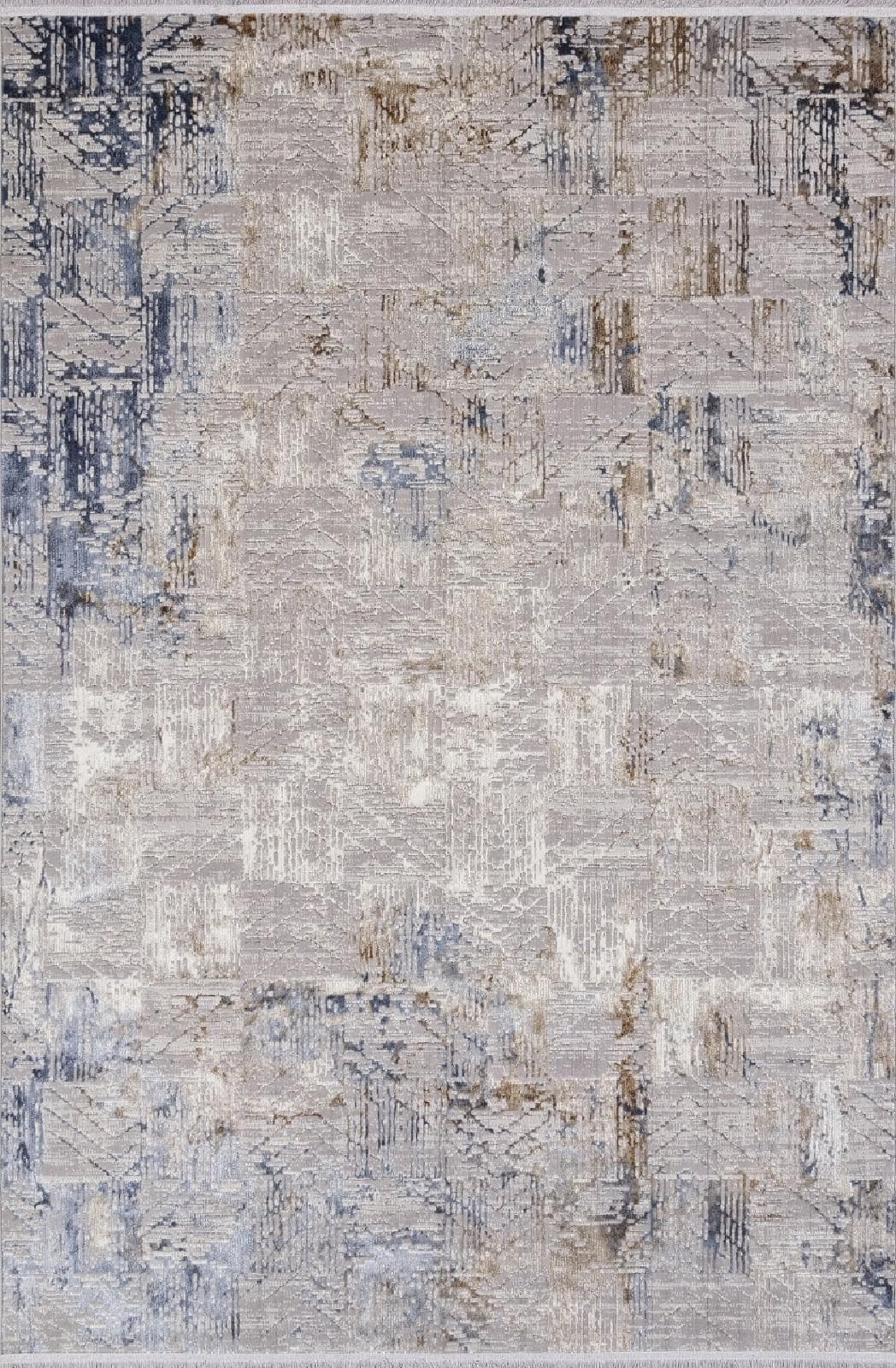 Ковер Ковер Современный ALPIN ASADU 00160A L.BLUE FDY / D.BLUE FDY 2x4м