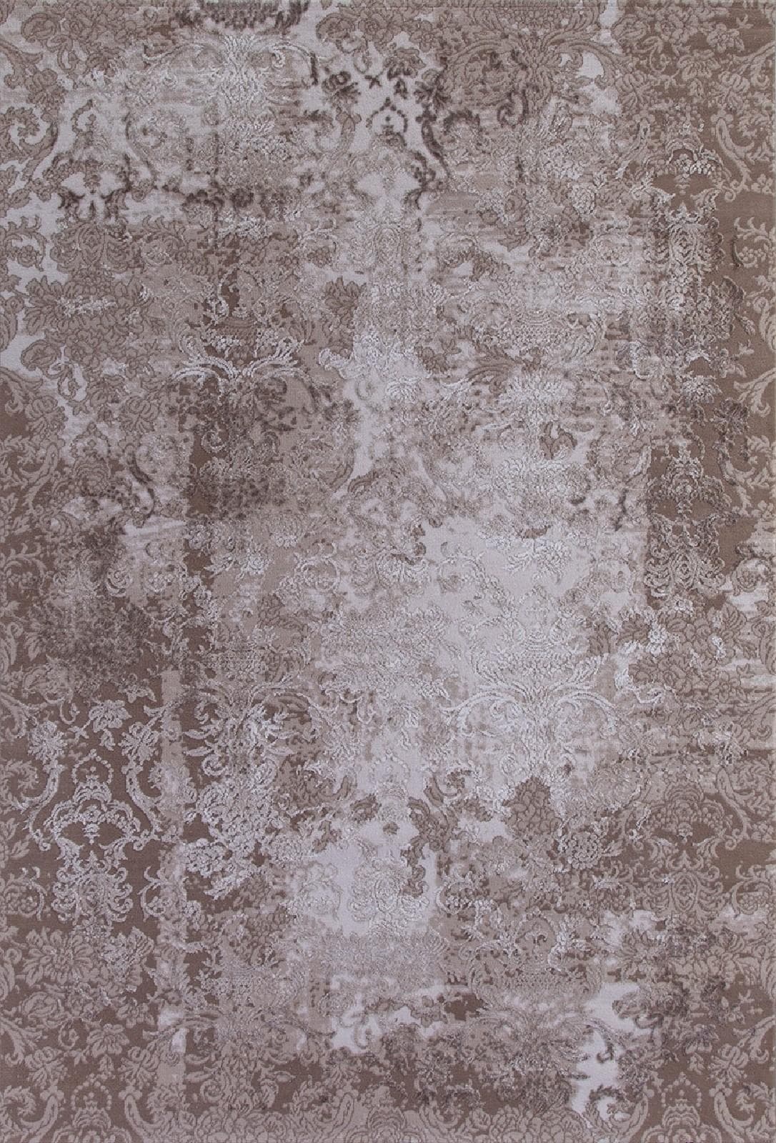 Ковер KARMEN HALI ARMINA 03708A BROWN / BROWN 0.8x1.5м