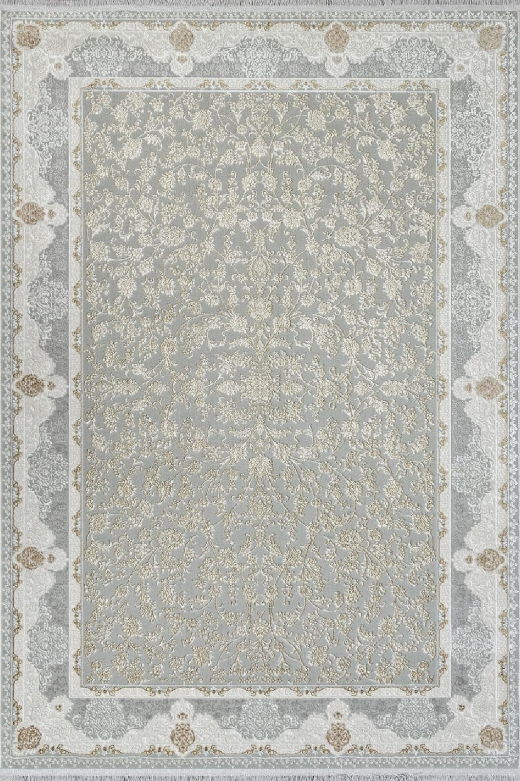 Ковер Ковер Классический DURKAR SANDALI 30219A GREY / CREAM 0.8x1.5м