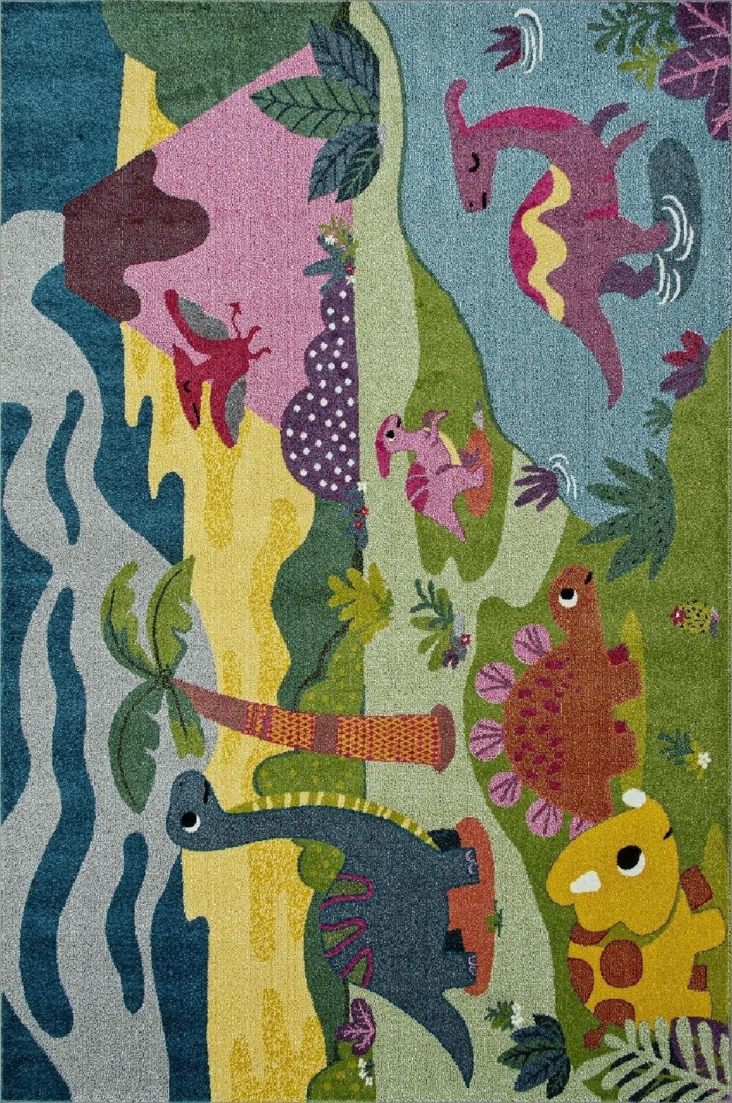 Ковер MERINOS RIO F264 GREEN 0.8x1.5м