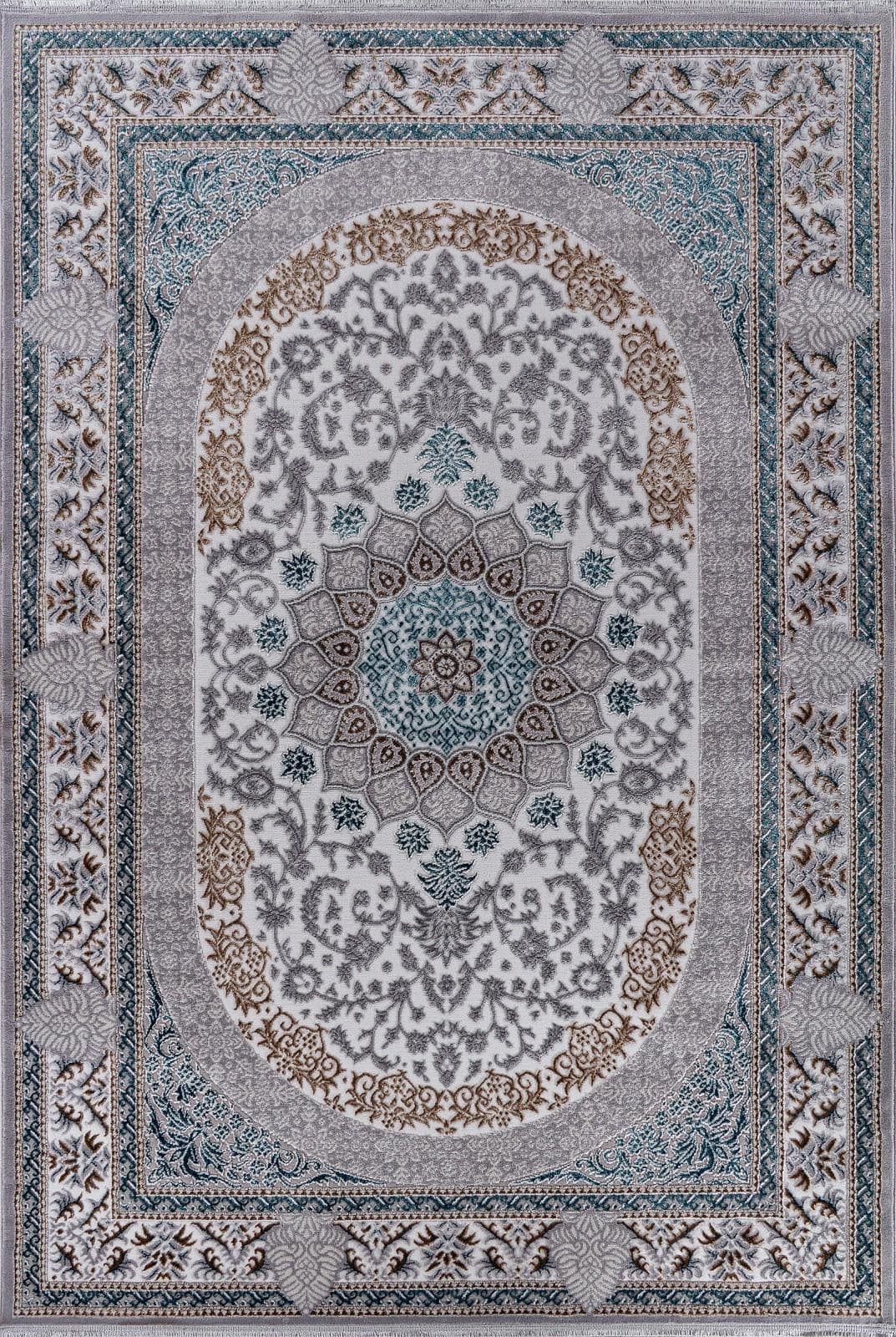 Ковер Ковер MERINOS HALIF F638 GREEN-BLUE 2x4м