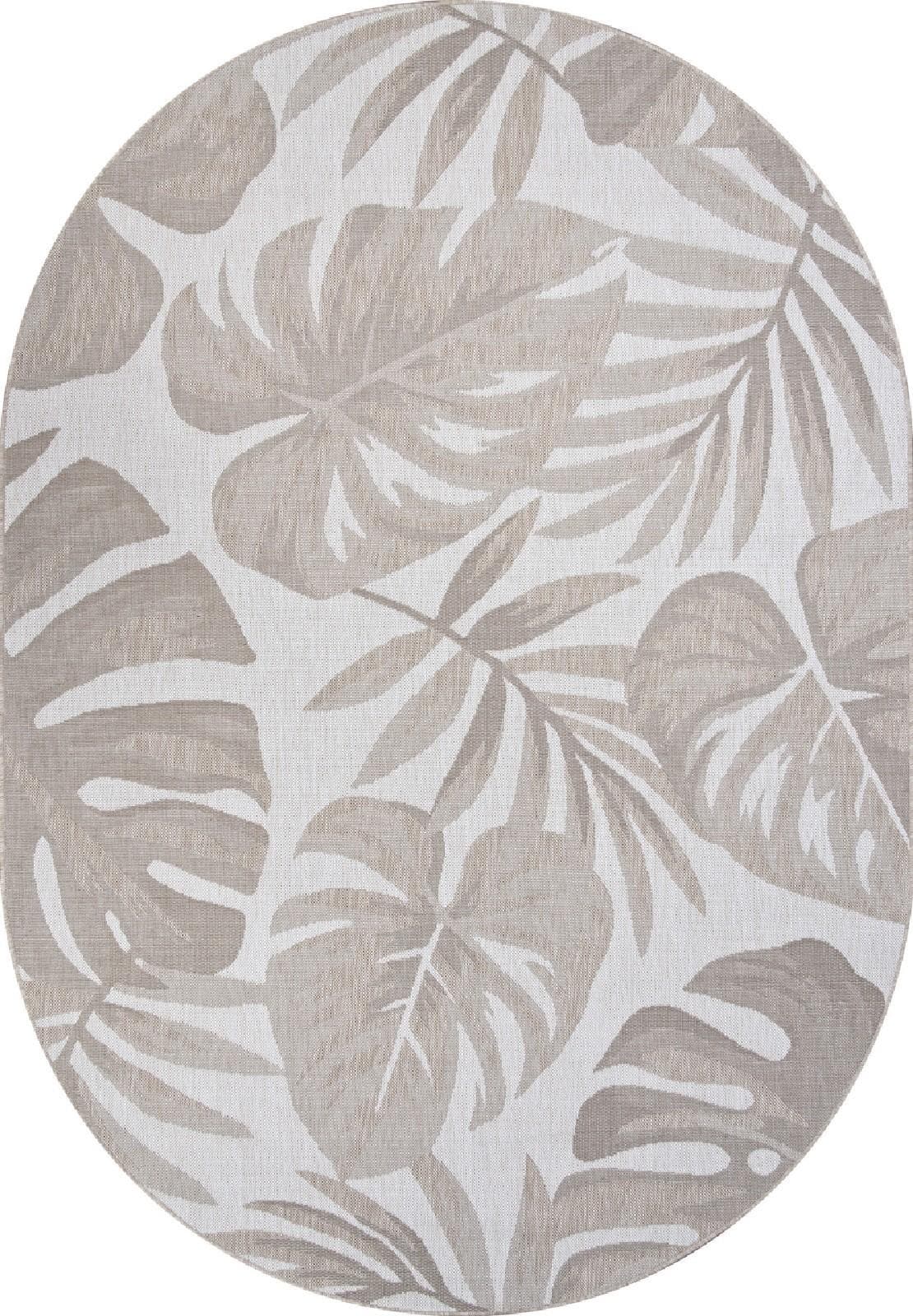 Ковер Ковер Современный MERINOS KAIR S126 BEIGE Овал 2x2.9м