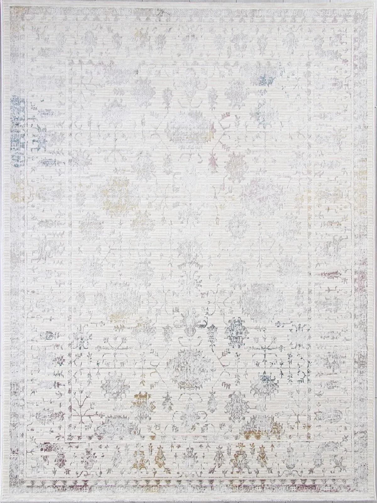 Ковер Ковер Классический SAHAN LILY 9308C S.WHITE / P.CREAM 0.78x1.5м