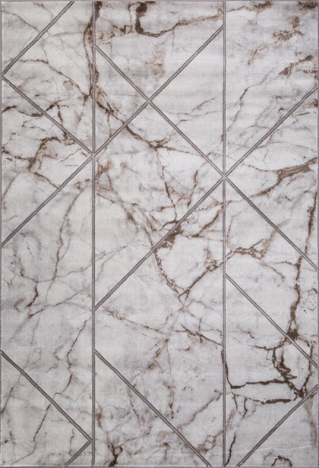 Ковер MERINOS GRAFF 3391 GRAY-BEIGE 0.8x1.5м