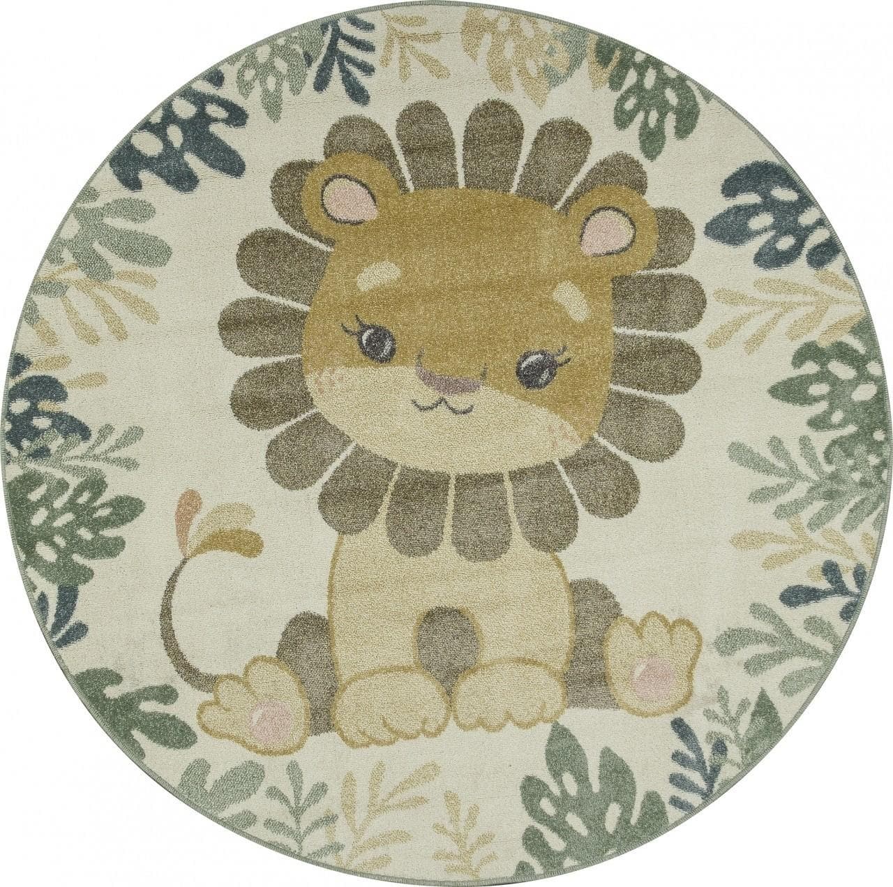 Ковер Ковер Детский MERINOS IZUMRUD F261 LIGHT CREAM Круг Круг 1.6x1.6м