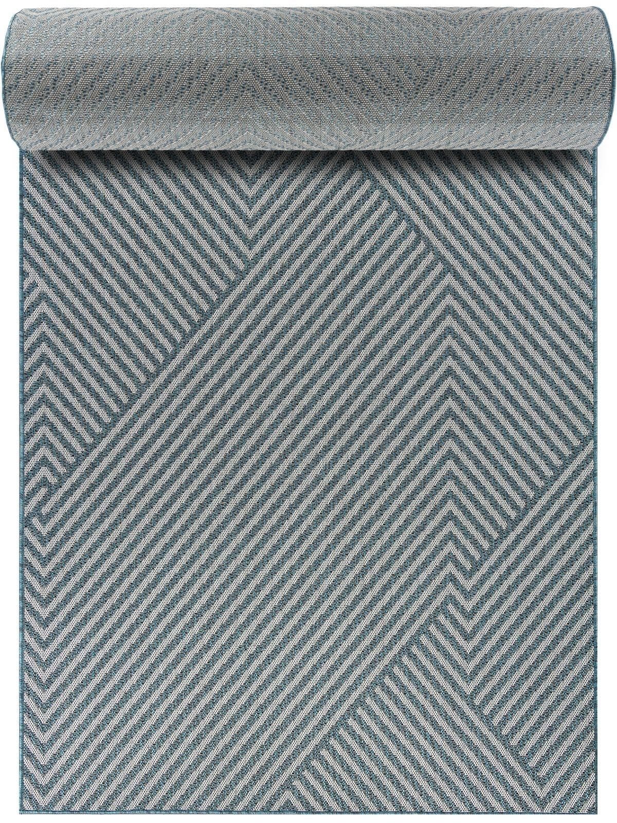 Дорожка Дорожка Современный MERINOS KAIR S147 BLUE 25м