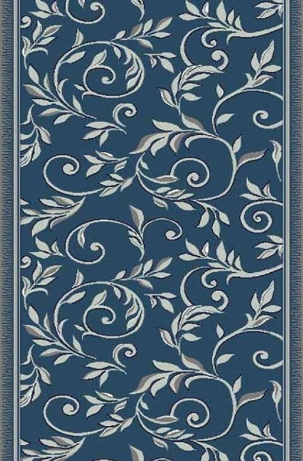 Дорожка Merinos Silver d230 blue 3.9м