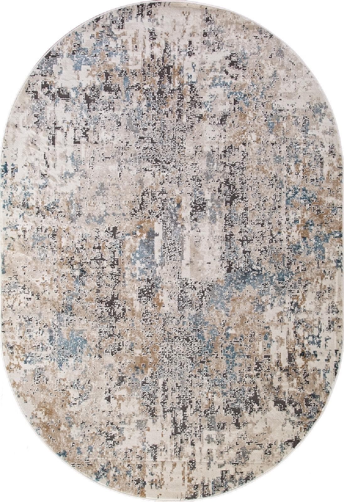 Ковер MERINOS SERENITY D733 BEIGE Овал Овал 2x2.9м