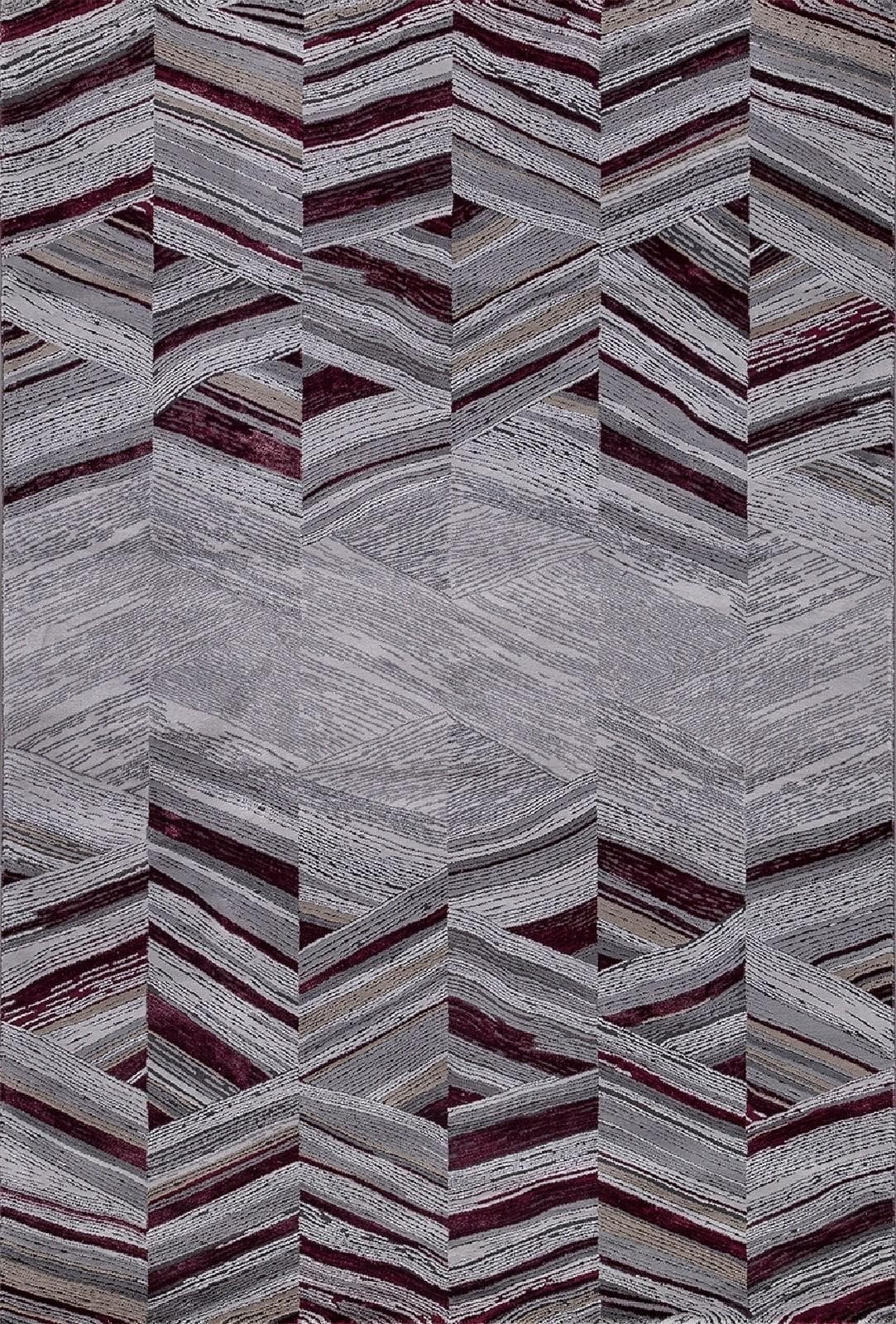 Ковер MERINOS GRAND 33377 950 GREY / PURPLE 3x4м