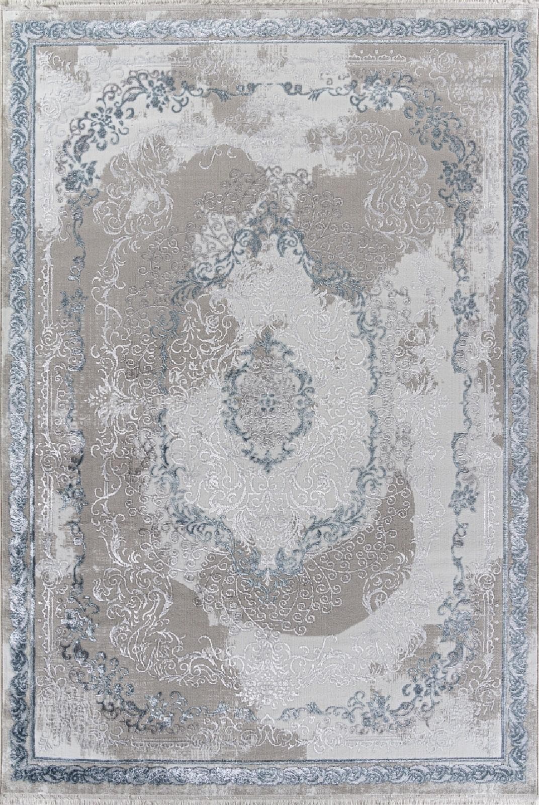 Ковер Ковер Классический ARDA EFSAN L278A CREAM SHRINK / BLUE FDY 2x2.9м