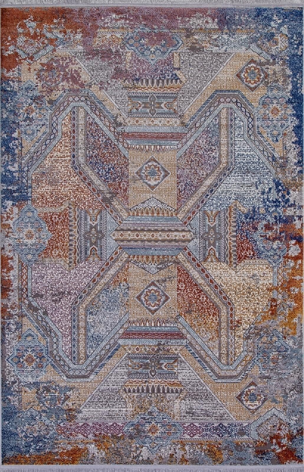 Ковер KARMEN HALI RIM 05711G GREY / GREY 2.28x4м