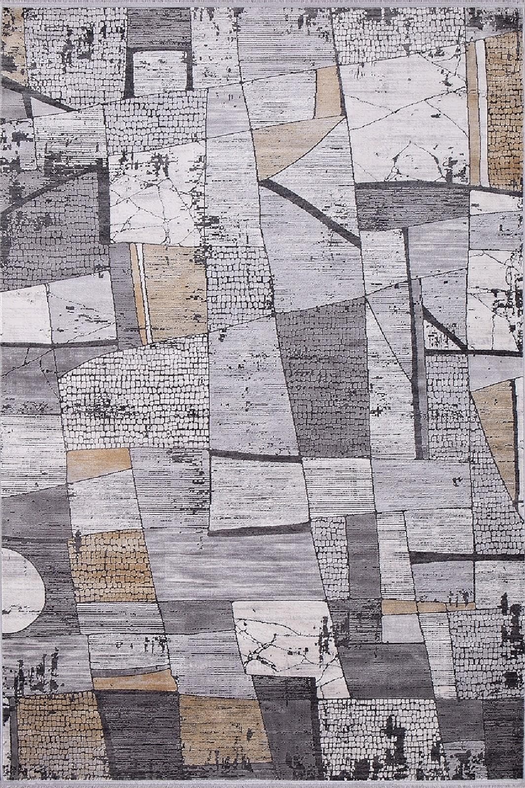 Ковер DURKAR MILANO 21096A CREAM / L.GREY 3x4м