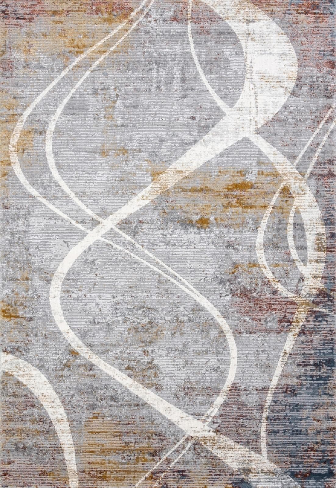 Ковер Ковер Современный KARMEN HALI ARMINA GA013N GREY / MULTI 0.8x1.5м