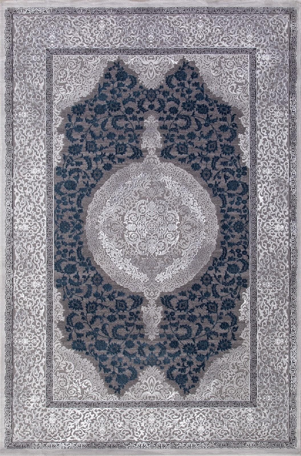 Ковер KARMEN HALI QUANTUM 03014G GREY / GREY 3.9x5м