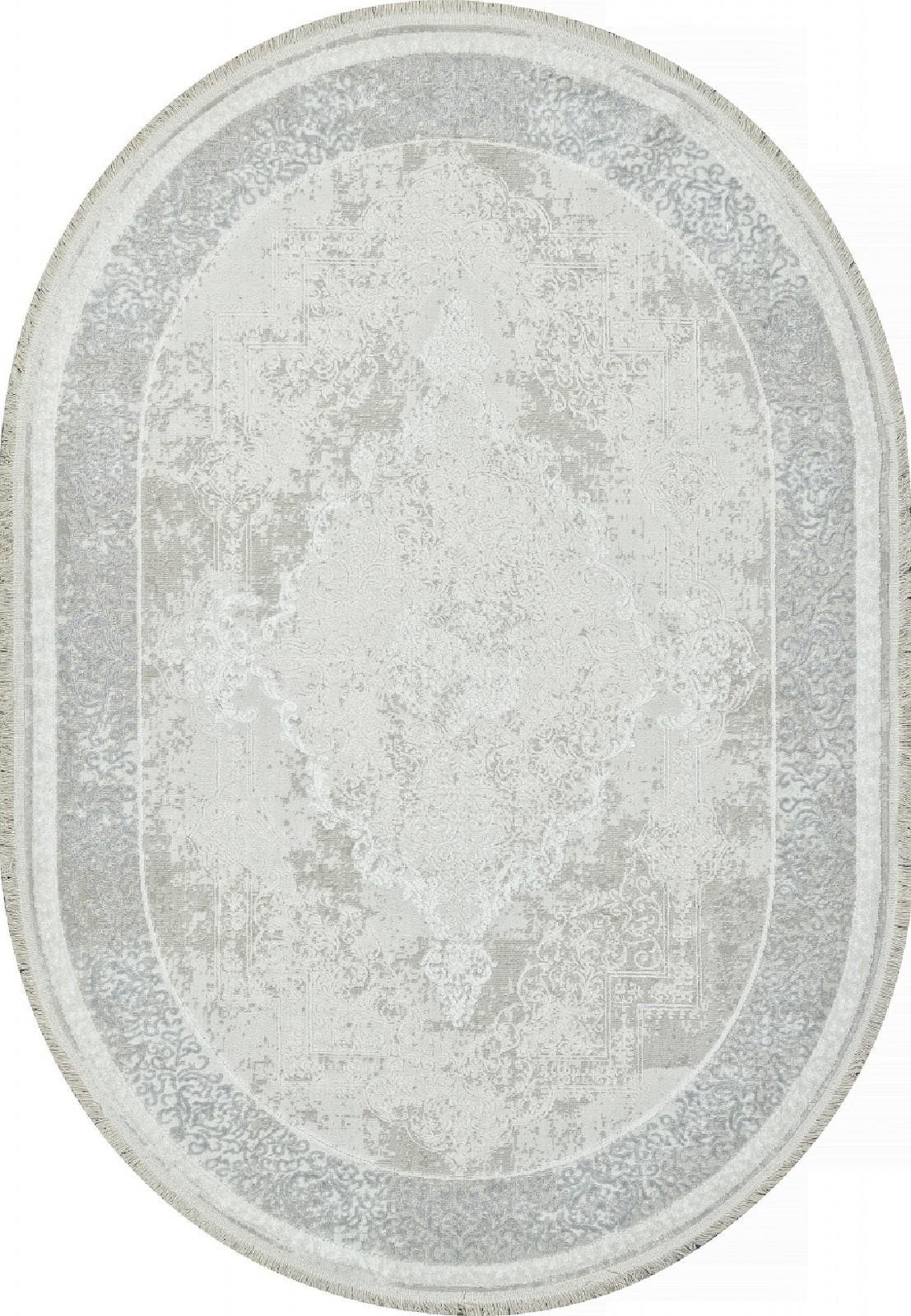 Ковер DURKAR RUBI 26702Z CREAM / BEIGE Овал Овал 0.8x1.5м