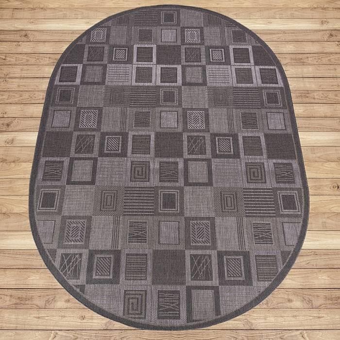 Ковер БелКа Флурлюкс (Сизаль) 51104 50322 овал Овал 0.6x1.1м