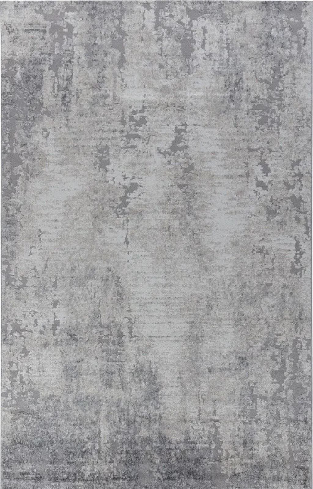 Ковер OZ KAPLAN Coruna B0480B Grey-Cream 0.8x1.5м