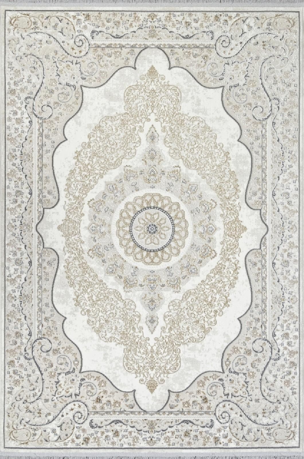 Ковер Ковер Классический DURKAR SANDALI 29826B BEIGE / CREAM 0.8x1.5м