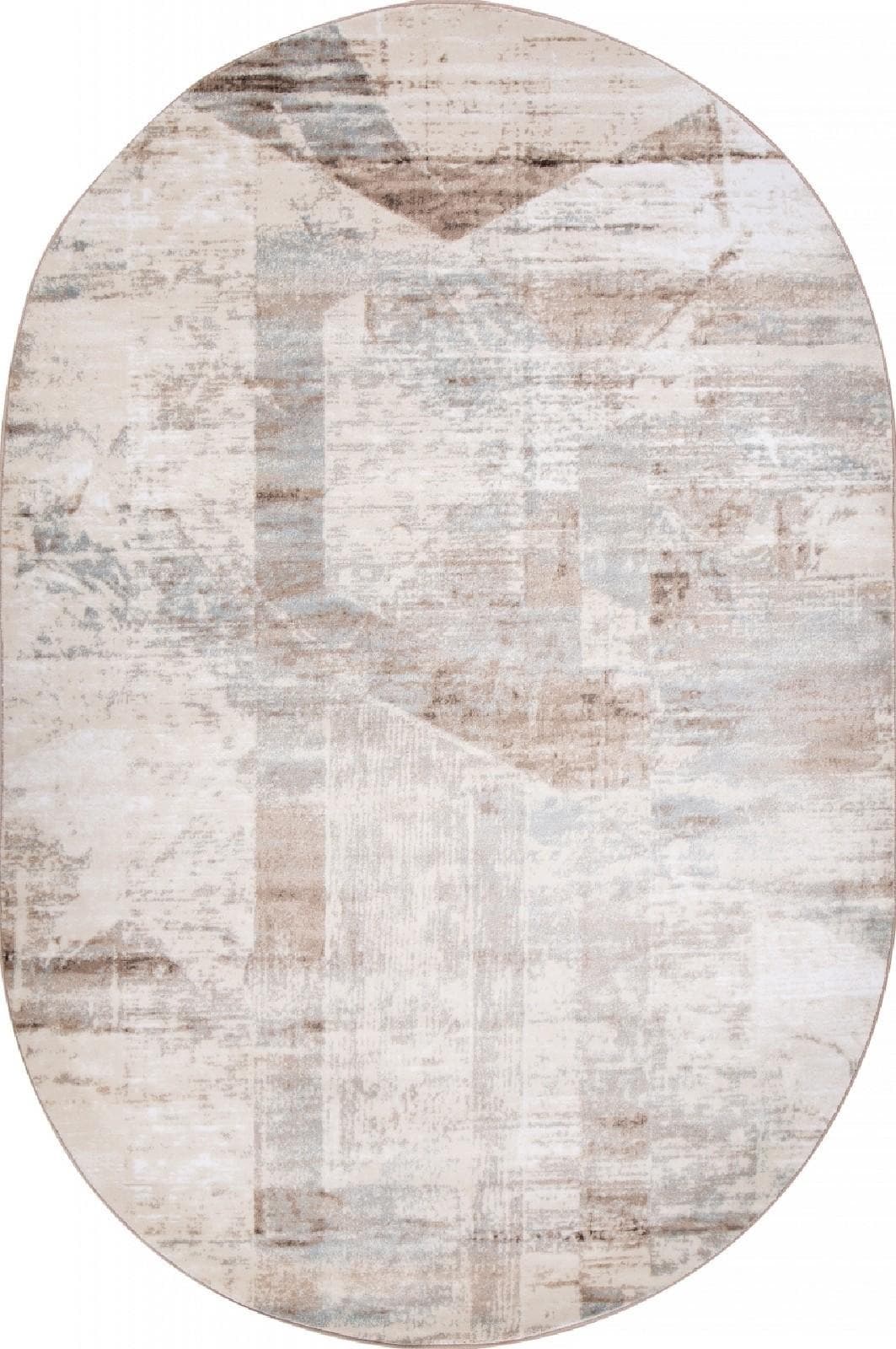 Ковер MERINOS VALENCIA DELUXE D949 CREAM Овал Овал 1x2м