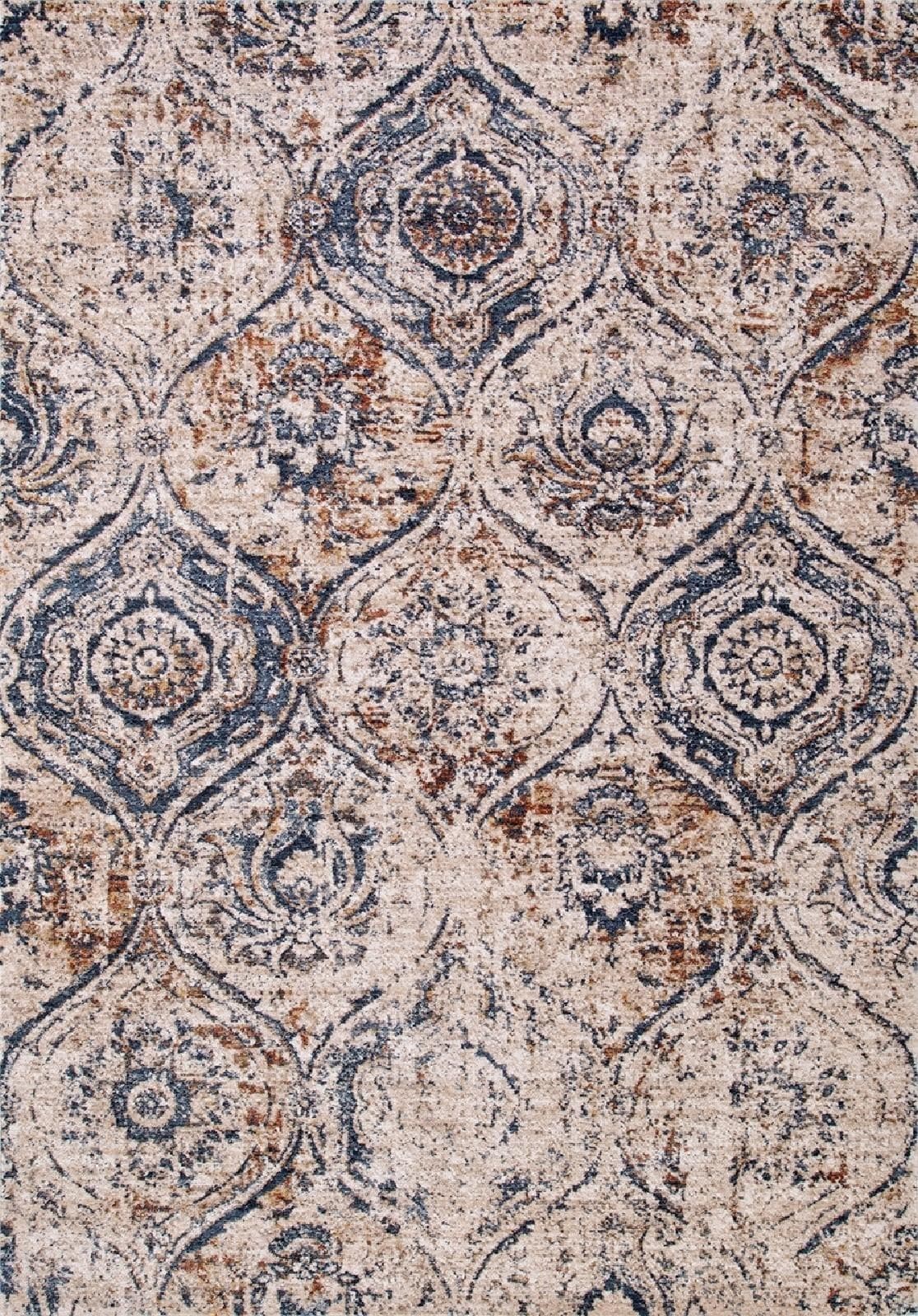 Ковер ALGAN ZEUS 0B0422 IVORY / VANILA 0.8x1.5м