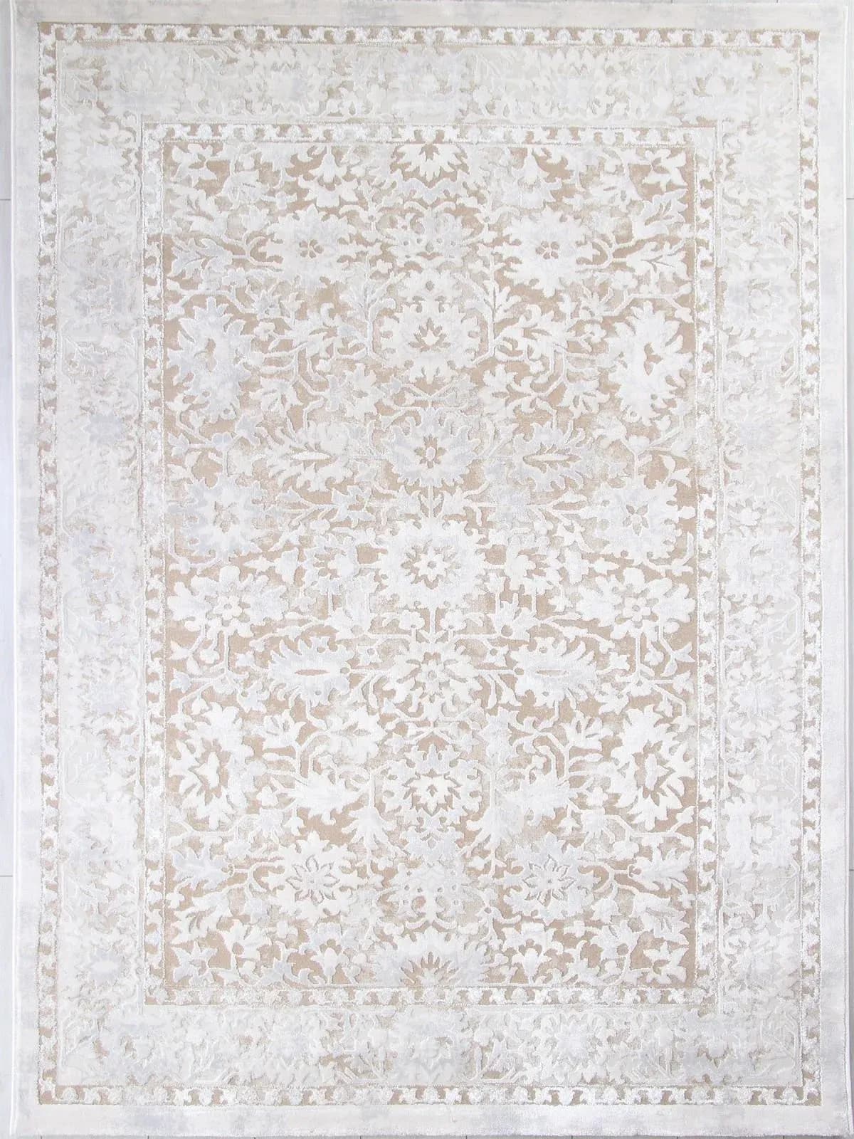 Ковер Ковер Классический SAHAN AMELI 9256A S.BEIGE / P.WHITE 0.98x2м