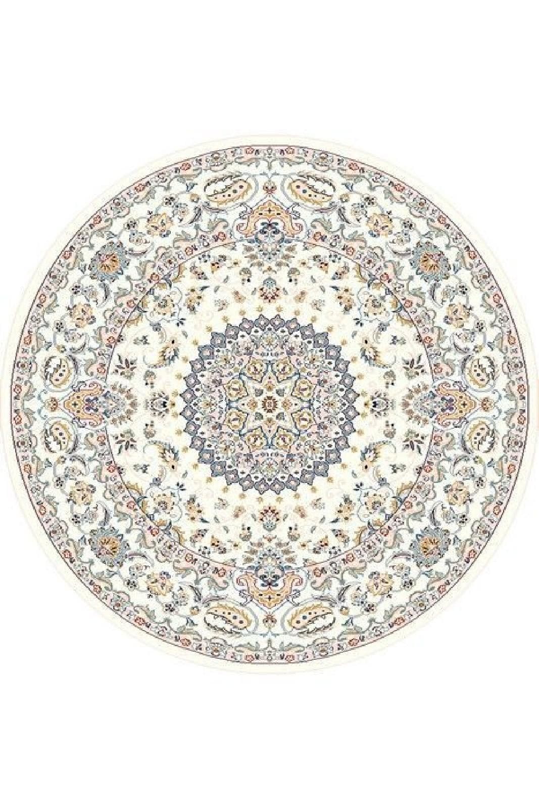 Ковер Erdenet Hunnu Wool+Viscose 6C1103 001 Круг Круг 2x2м