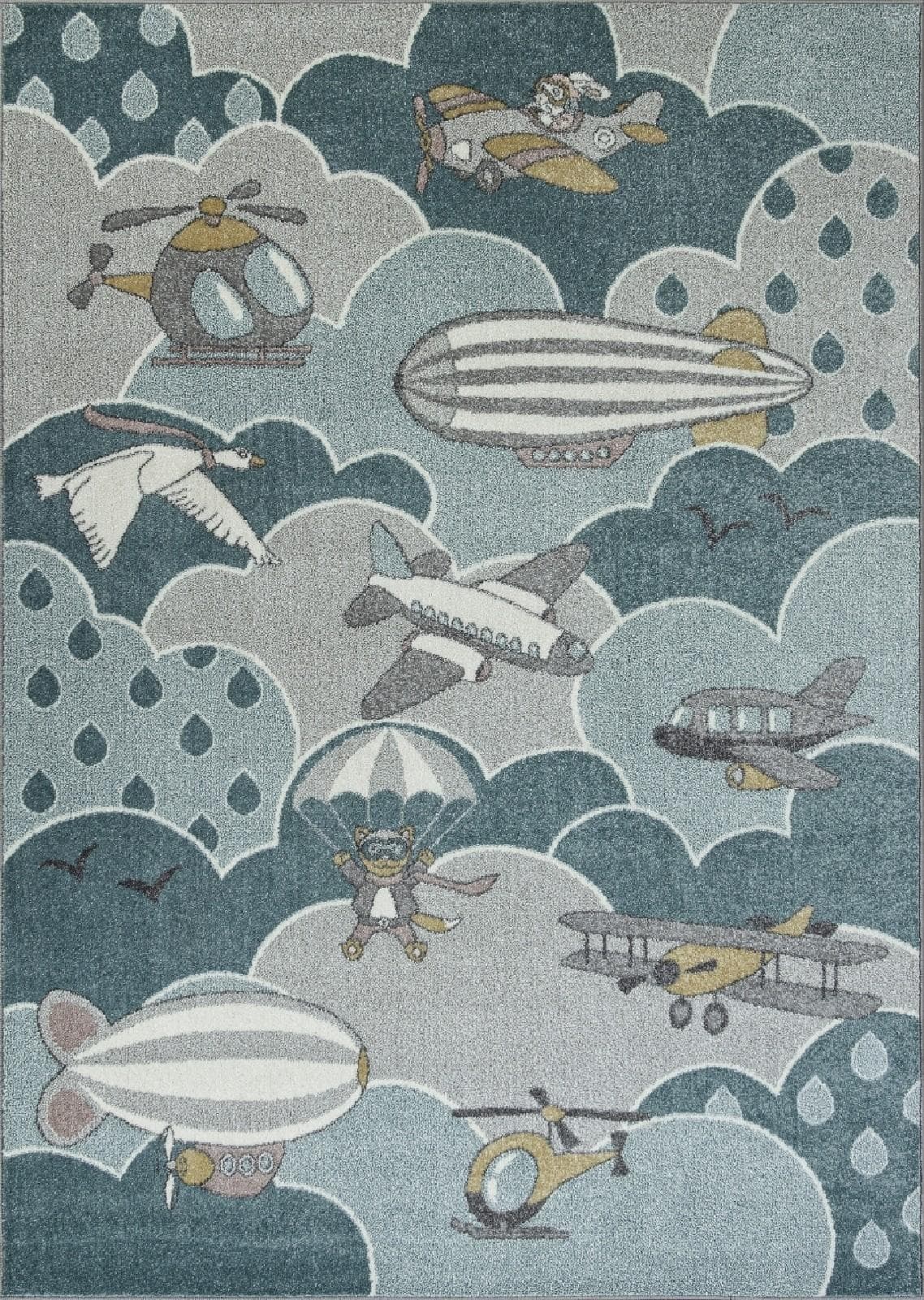 Ковер MERINOS SOFIT C225 MULTICOLOR 0.8x1.5м